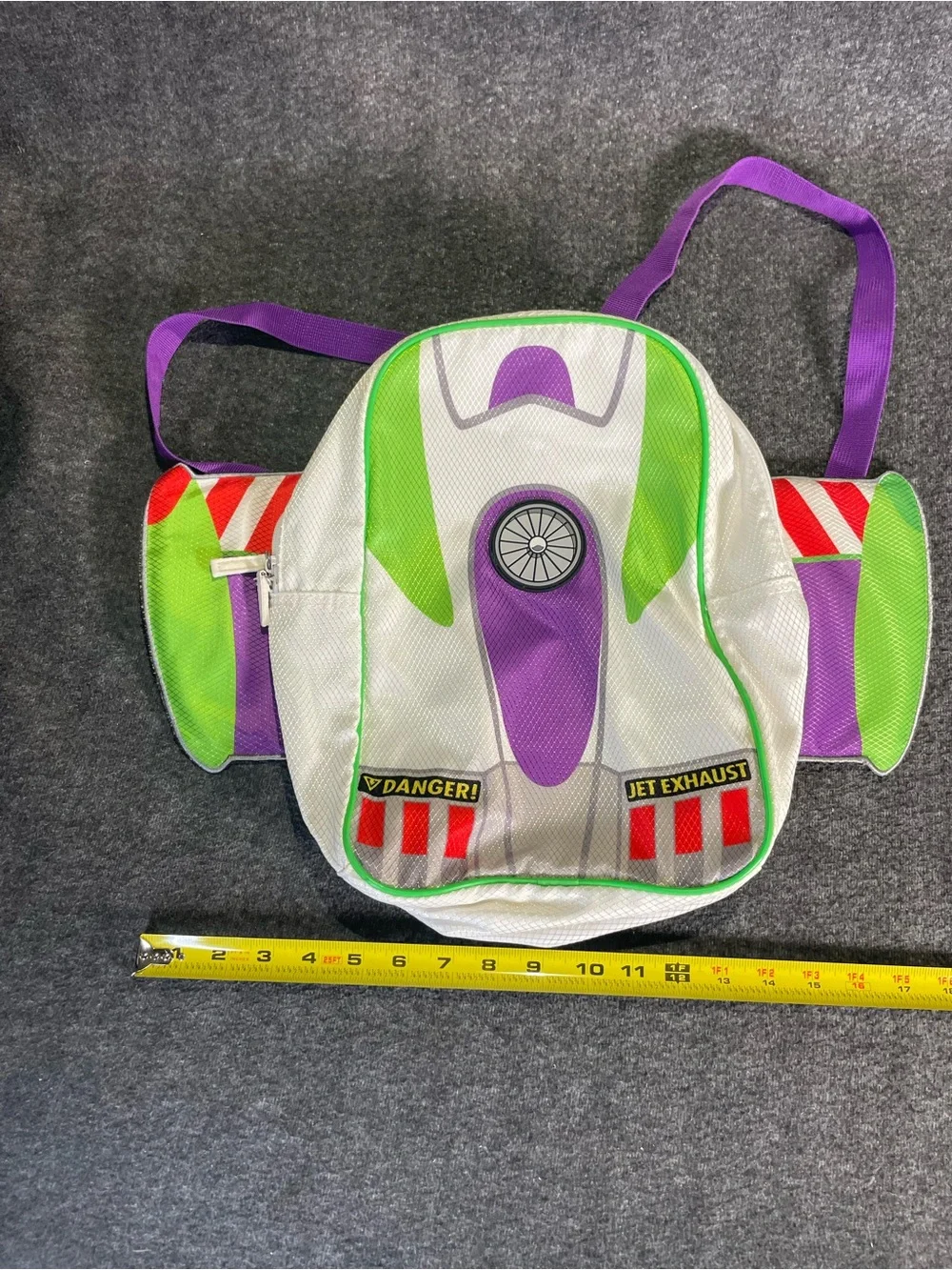 Buzz Lightyear Backpack Disney Pixar Toy Story Kids School Bag 3D Wings Jet Pack